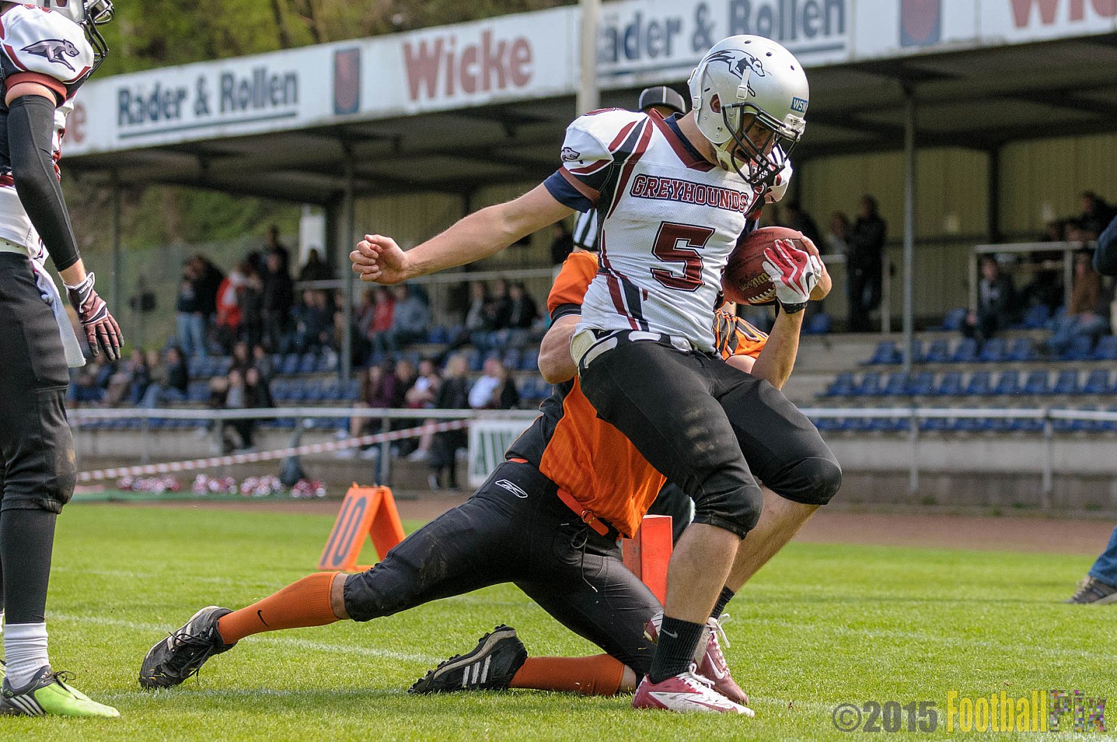 Wuppertal Greyhounds vs. Wipperfürth Phoenix - 01.05.2015 LL West NRW: Wuppertal Greyhounds vs. Wipperfürth Phoenix (72:6)