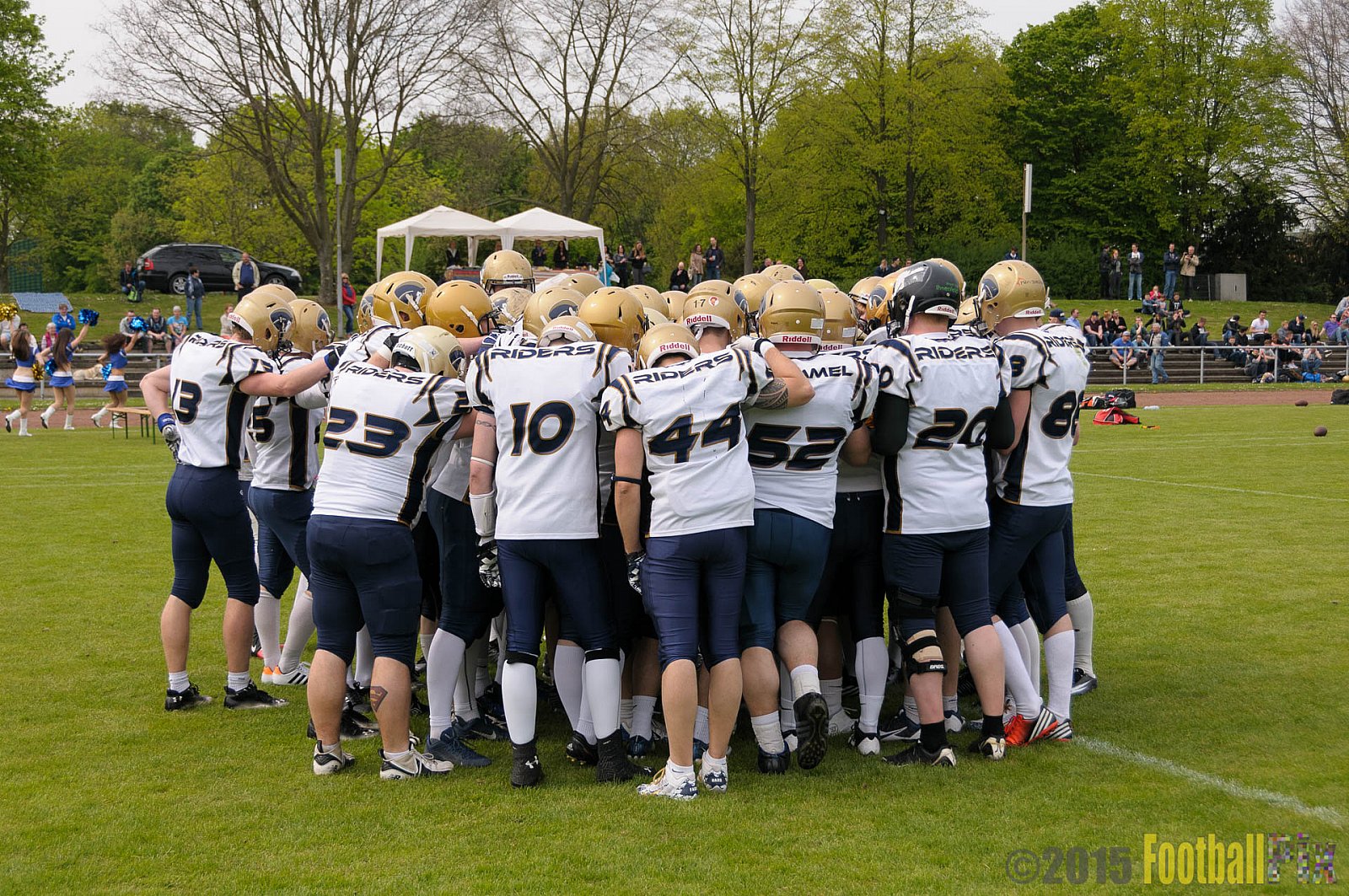 Schiefbahn Riders vs. Cologne Falcons II - 02.05.2015 OL NRW: Schiefbahn Riders vs. Cologne Falcons II (7:32)