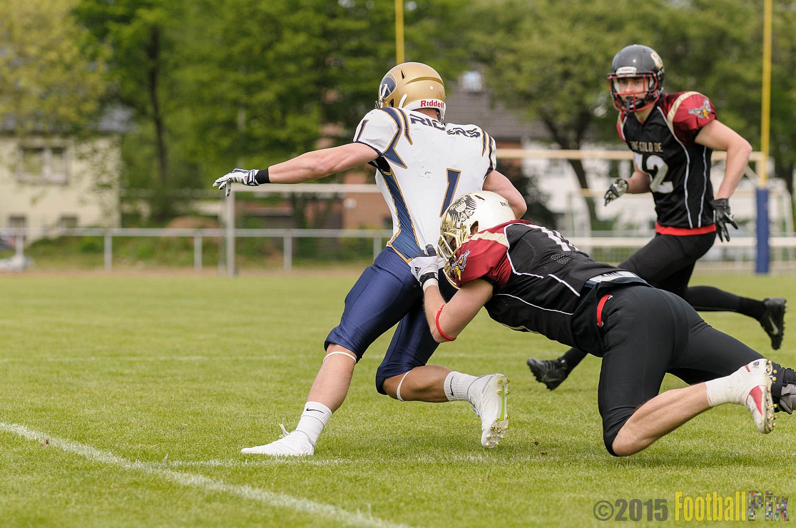 Schiefbahn Riders vs. Cologne Falcons II - 02.05.2015 OL NRW: Schiefbahn Riders vs. Cologne Falcons II (7:32)