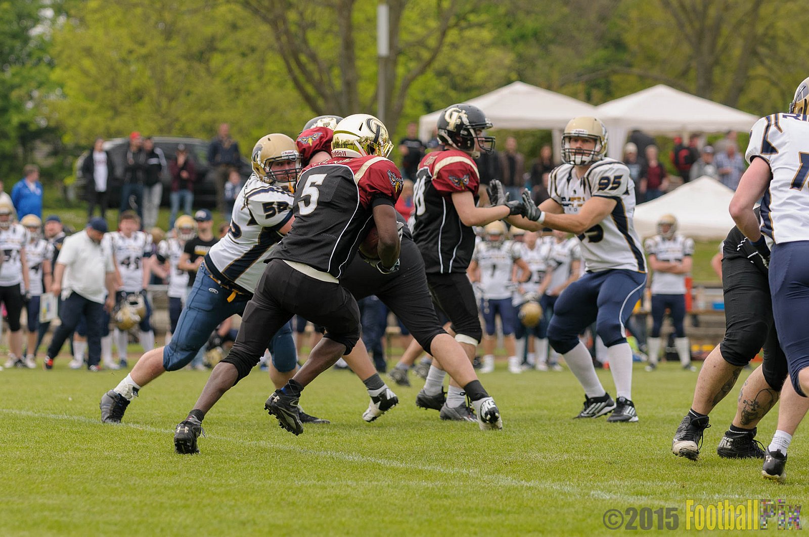 Schiefbahn Riders vs. Cologne Falcons II - 02.05.2015 OL NRW: Schiefbahn Riders vs. Cologne Falcons II (7:32)