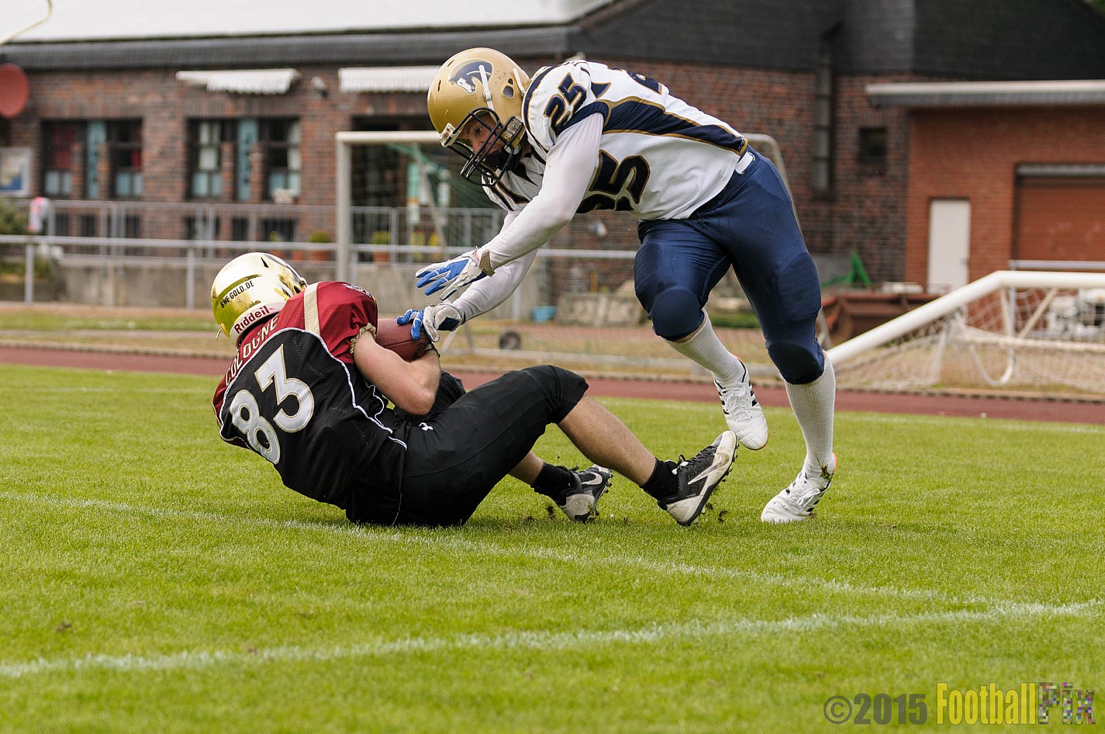 Schiefbahn Riders vs. Cologne Falcons II - 02.05.2015 OL NRW: Schiefbahn Riders vs. Cologne Falcons II (7:32)