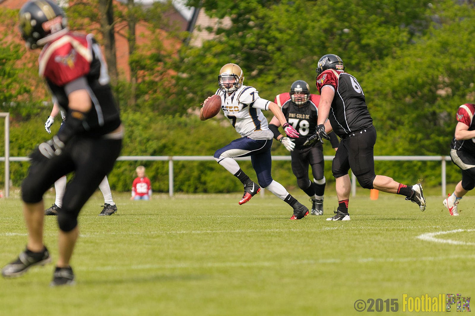 Schiefbahn Riders vs. Cologne Falcons II - 02.05.2015 OL NRW: Schiefbahn Riders vs. Cologne Falcons II (7:32)