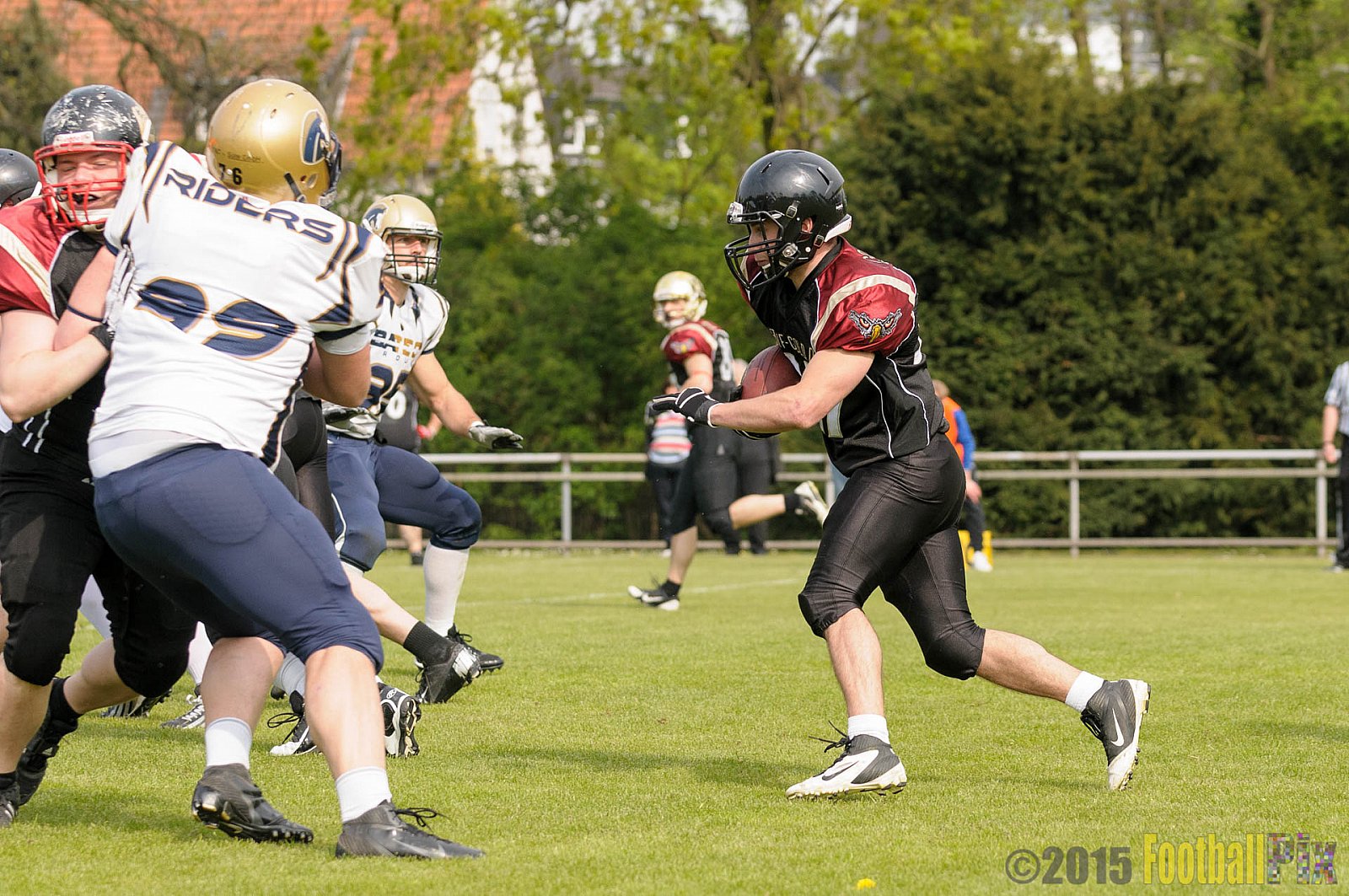Schiefbahn Riders vs. Cologne Falcons II - 02.05.2015 OL NRW: Schiefbahn Riders vs. Cologne Falcons II (7:32)