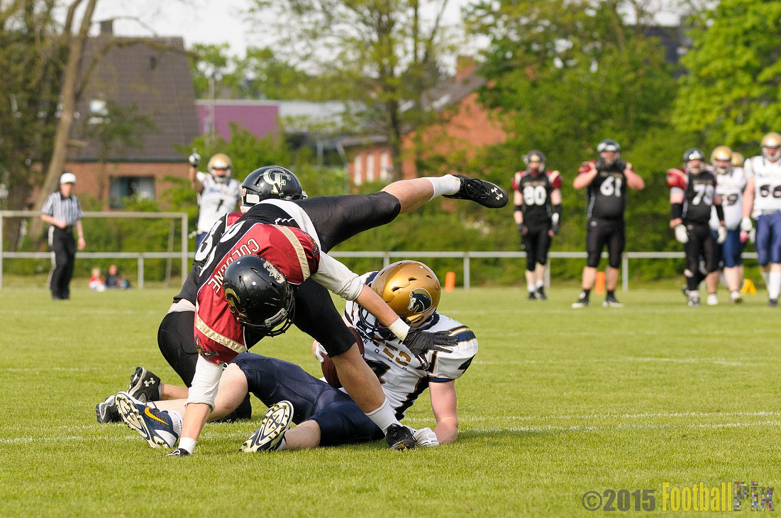 Schiefbahn Riders vs. Cologne Falcons II - 02.05.2015 OL NRW: Schiefbahn Riders vs. Cologne Falcons II (7:32)
