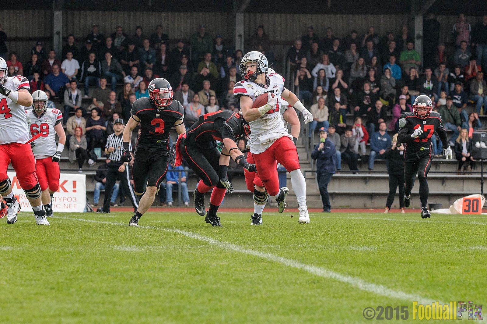 Düsseldorf Panther vs. Hamburg Huskies - 09.05.2015 GFL Nord: Düsseldorf Panther vs. Hamburg Huskies (10:27)