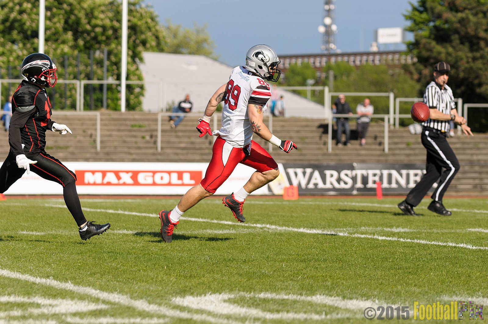 Düsseldorf Panther vs. Hamburg Huskies - 09.05.2015 GFL Nord: Düsseldorf Panther vs. Hamburg Huskies (10:27)