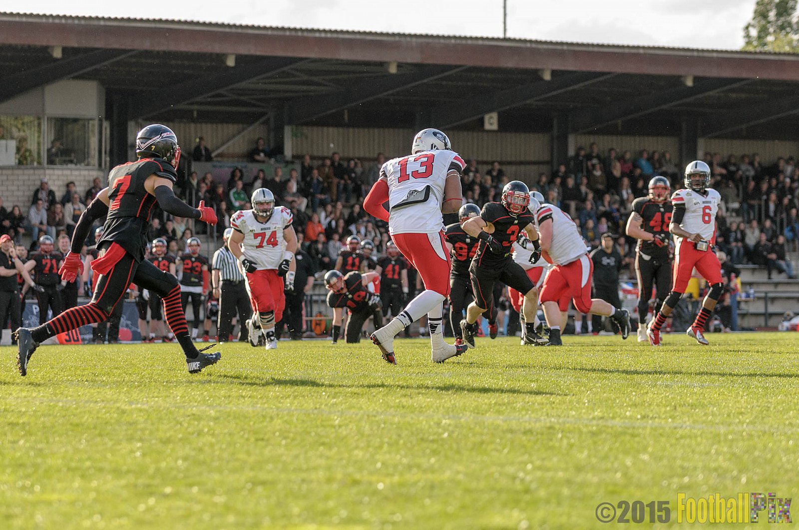 Düsseldorf Panther vs. Hamburg Huskies - 09.05.2015 GFL Nord: Düsseldorf Panther vs. Hamburg Huskies (10:27)