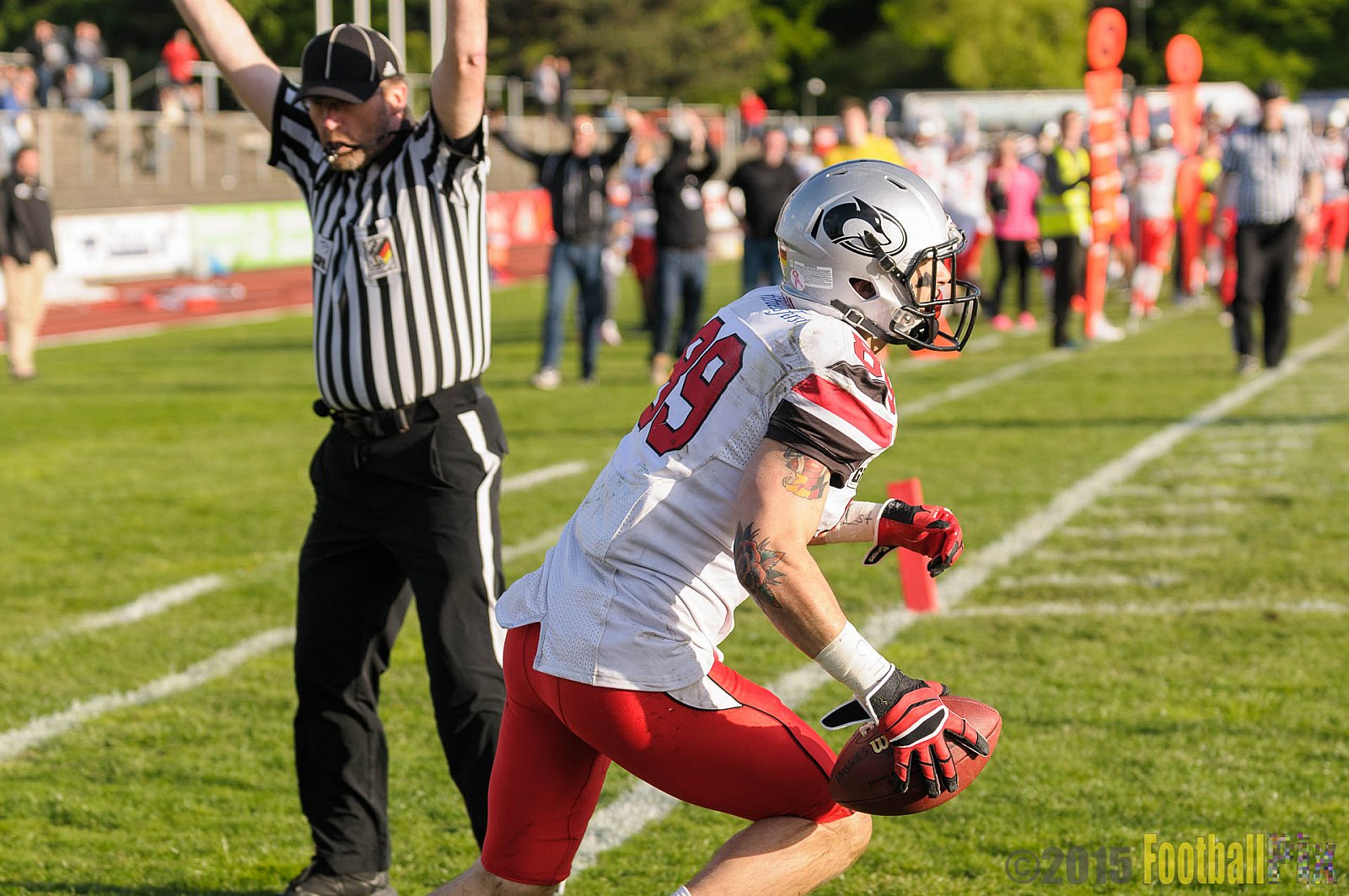 Düsseldorf Panther vs. Hamburg Huskies - 09.05.2015 GFL Nord: Düsseldorf Panther vs. Hamburg Huskies (10:27)