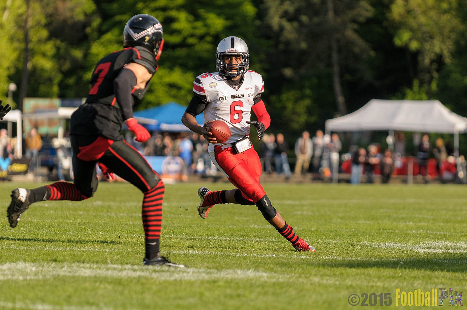 Düsseldorf Panther vs. Hamburg Huskies - 09.05.2015 GFL Nord: Düsseldorf Panther vs. Hamburg Huskies (10:27)