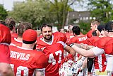 Schiefbahn Riders vs. Gelsenkirchen Devils - 10.05.2015 OL NRW: Schiefbahn Riders vs. Gelsenkirchen Devils (7:14)