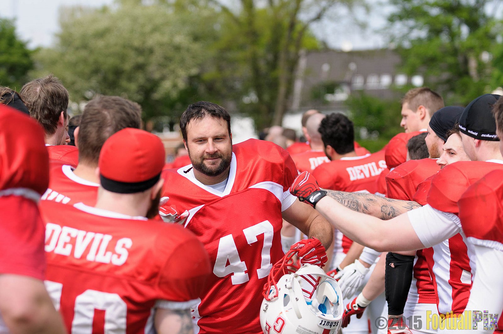 Schiefbahn Riders vs. Gelsenkirchen Devils - 10.05.2015 OL NRW: Schiefbahn Riders vs. Gelsenkirchen Devils (7:14)