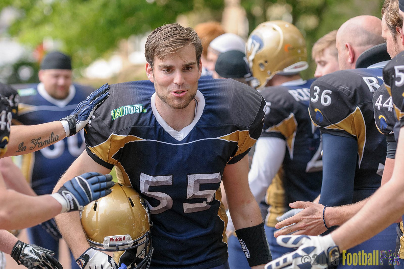 Schiefbahn Riders vs. Gelsenkirchen Devils - 10.05.2015 OL NRW: Schiefbahn Riders vs. Gelsenkirchen Devils (7:14)
