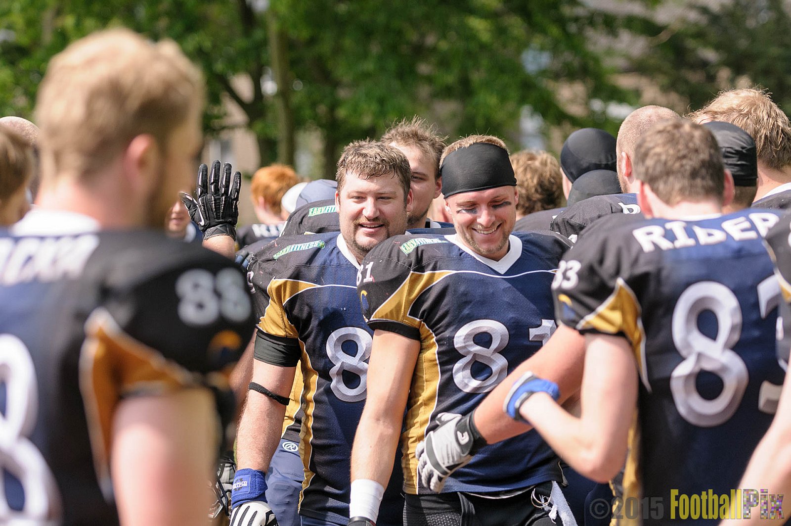 Schiefbahn Riders vs. Gelsenkirchen Devils - 10.05.2015 OL NRW: Schiefbahn Riders vs. Gelsenkirchen Devils (7:14)
