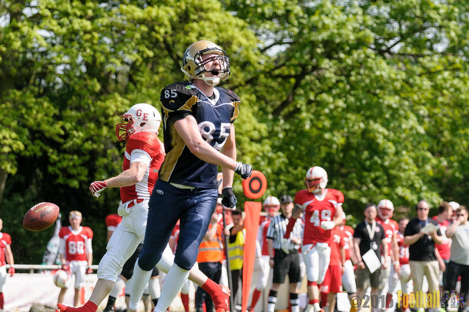 Schiefbahn Riders vs. Gelsenkirchen Devils - 10.05.2015 OL NRW: Schiefbahn Riders vs. Gelsenkirchen Devils (7:14)