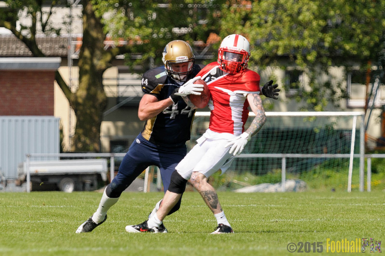Schiefbahn Riders vs. Gelsenkirchen Devils - 10.05.2015 OL NRW: Schiefbahn Riders vs. Gelsenkirchen Devils (7:14)