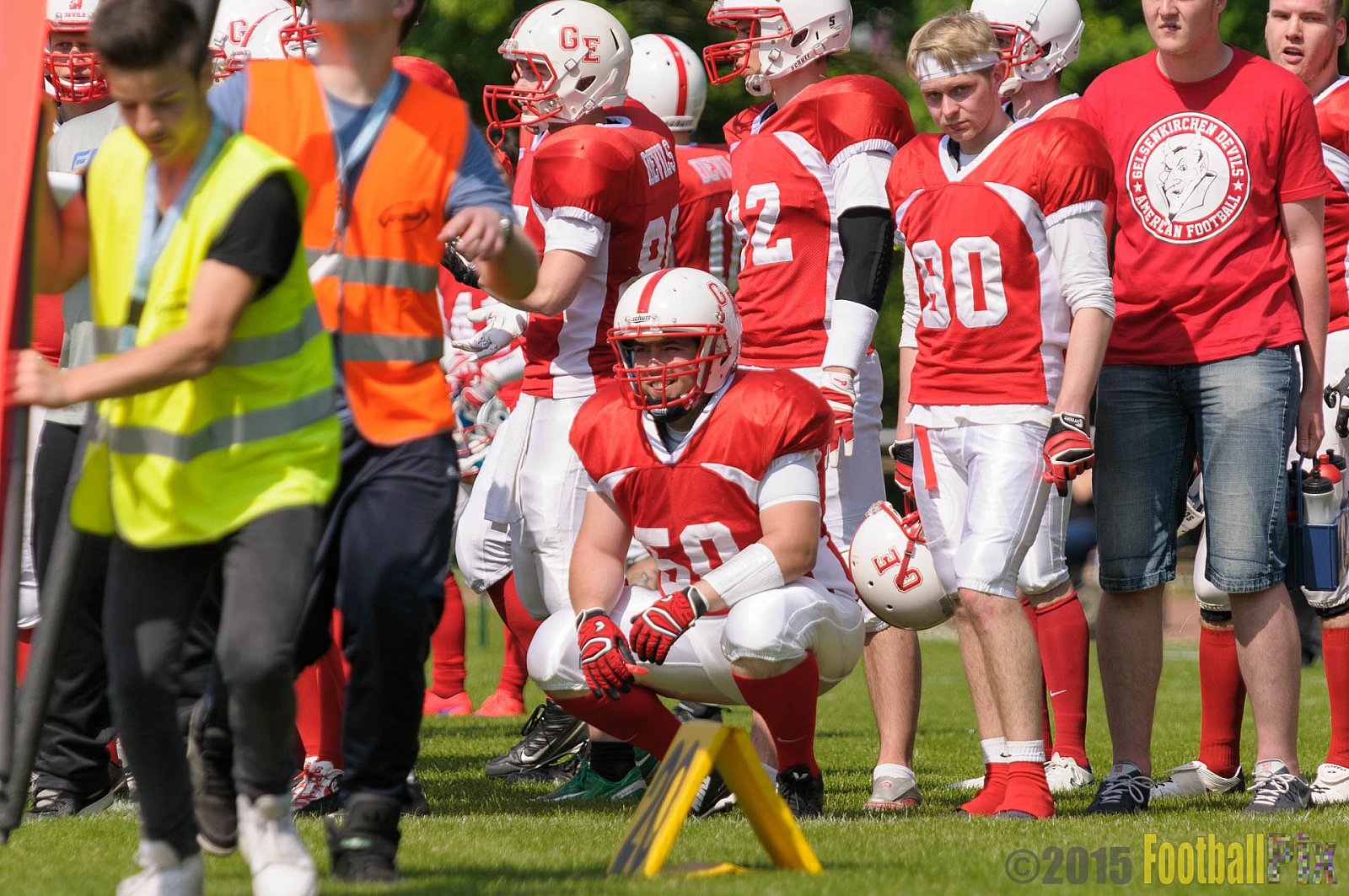 Schiefbahn Riders vs. Gelsenkirchen Devils - 10.05.2015 OL NRW: Schiefbahn Riders vs. Gelsenkirchen Devils (7:14)