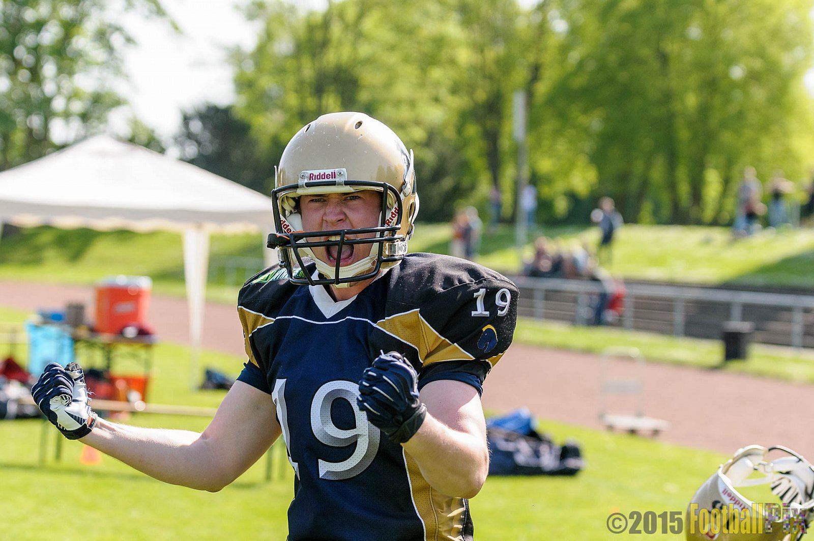 Schiefbahn Riders vs. Gelsenkirchen Devils - 10.05.2015 OL NRW: Schiefbahn Riders vs. Gelsenkirchen Devils (7:14)
