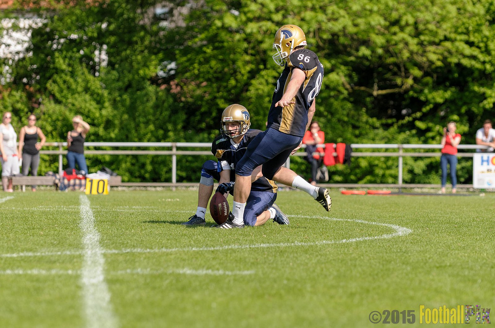 Schiefbahn Riders vs. Gelsenkirchen Devils - 10.05.2015 OL NRW: Schiefbahn Riders vs. Gelsenkirchen Devils (7:14)
