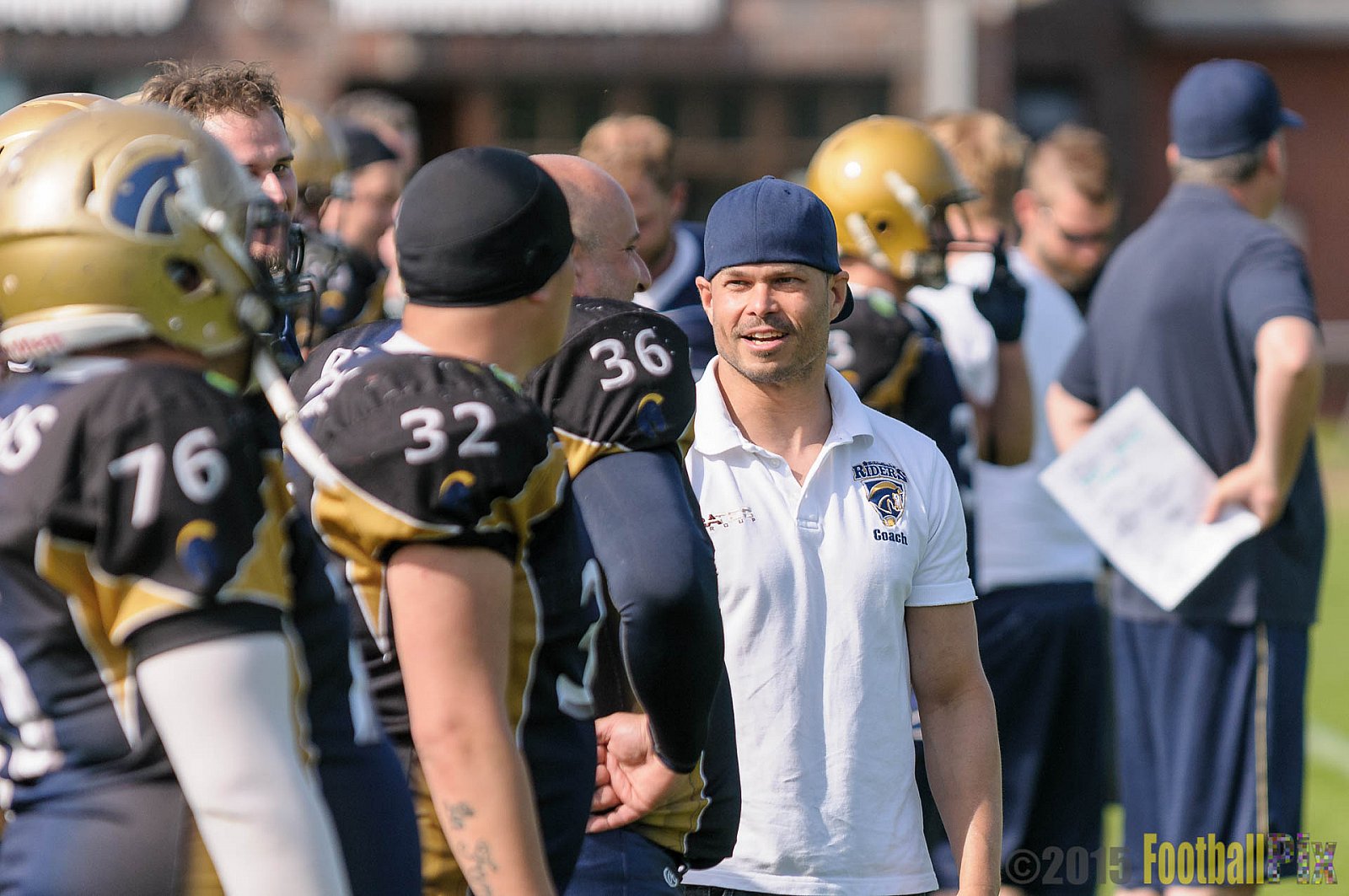 Schiefbahn Riders vs. Gelsenkirchen Devils - 10.05.2015 OL NRW: Schiefbahn Riders vs. Gelsenkirchen Devils (7:14)