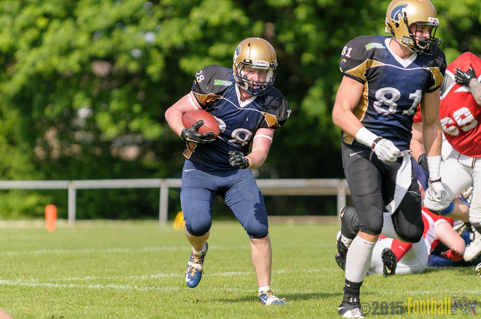 Schiefbahn Riders vs. Gelsenkirchen Devils - 10.05.2015 OL NRW: Schiefbahn Riders vs. Gelsenkirchen Devils (7:14)