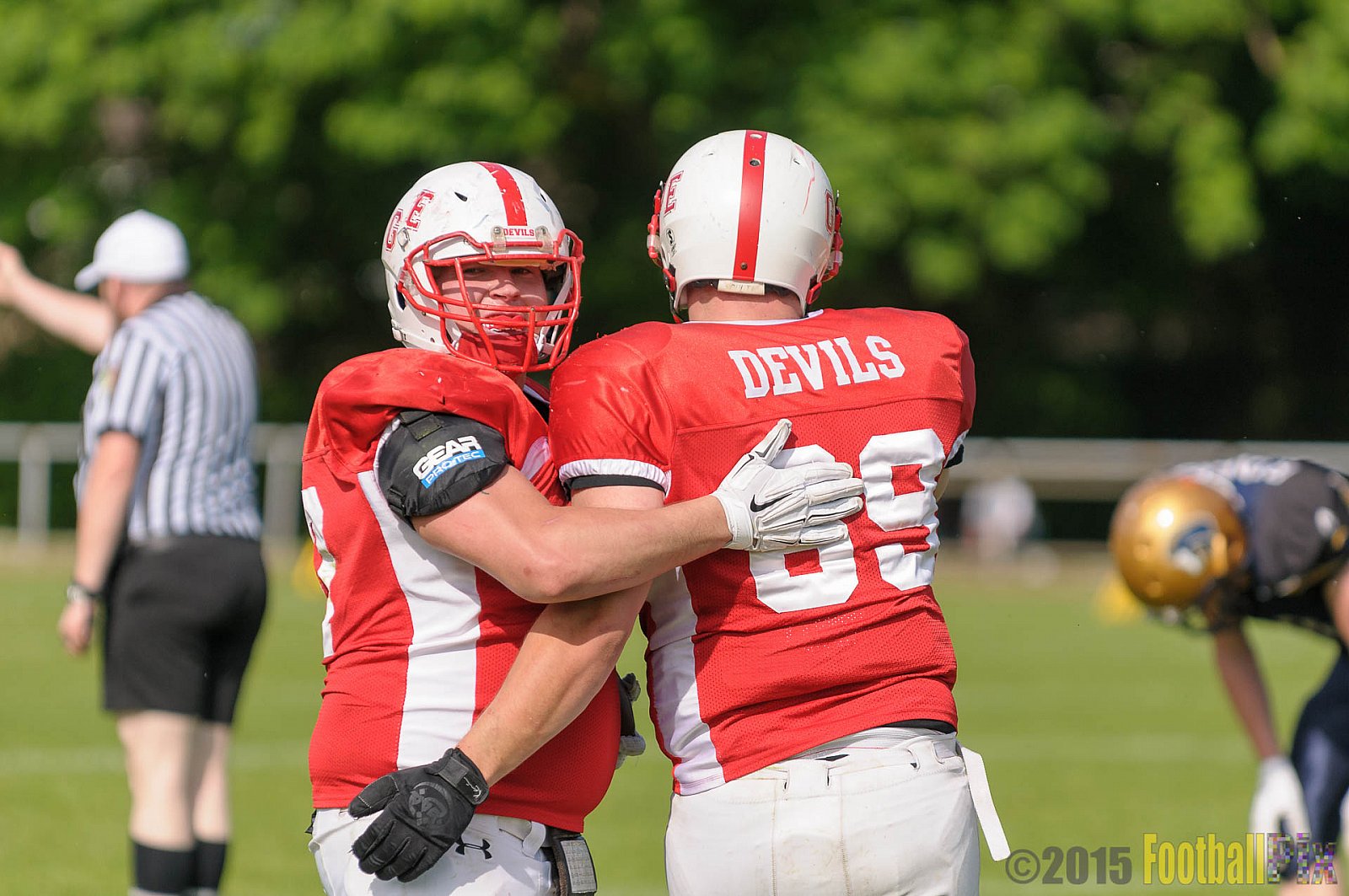 Schiefbahn Riders vs. Gelsenkirchen Devils - 10.05.2015 OL NRW: Schiefbahn Riders vs. Gelsenkirchen Devils (7:14)