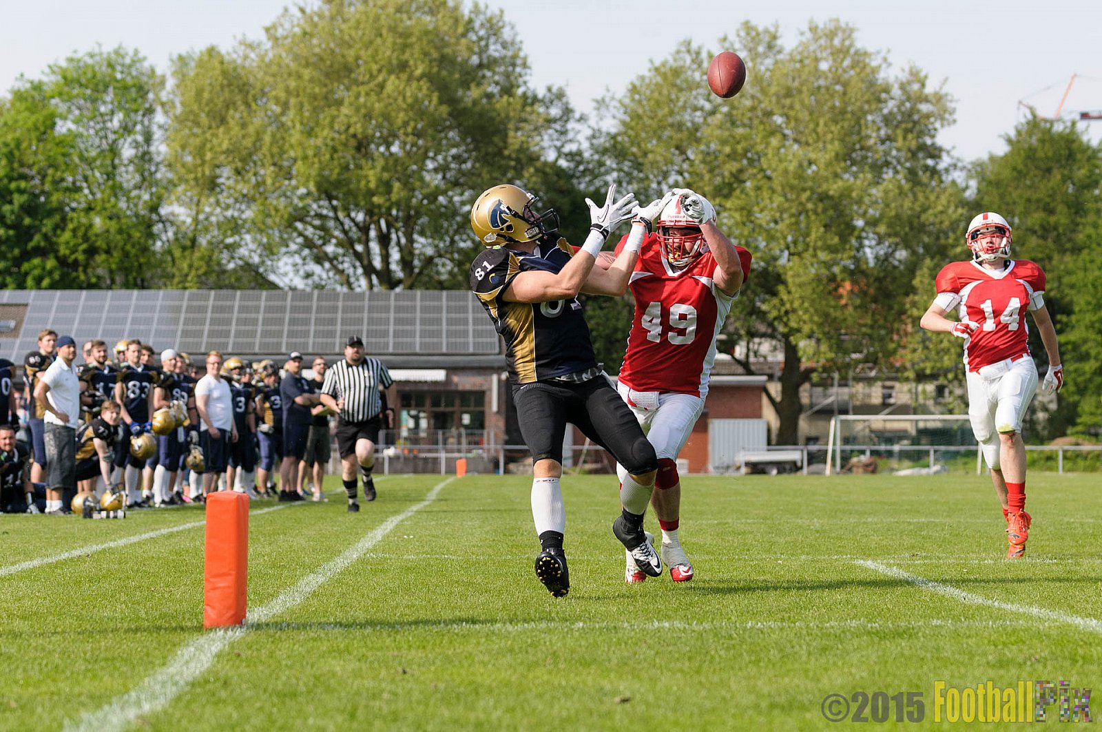 Schiefbahn Riders vs. Gelsenkirchen Devils - 10.05.2015 OL NRW: Schiefbahn Riders vs. Gelsenkirchen Devils (7:14)