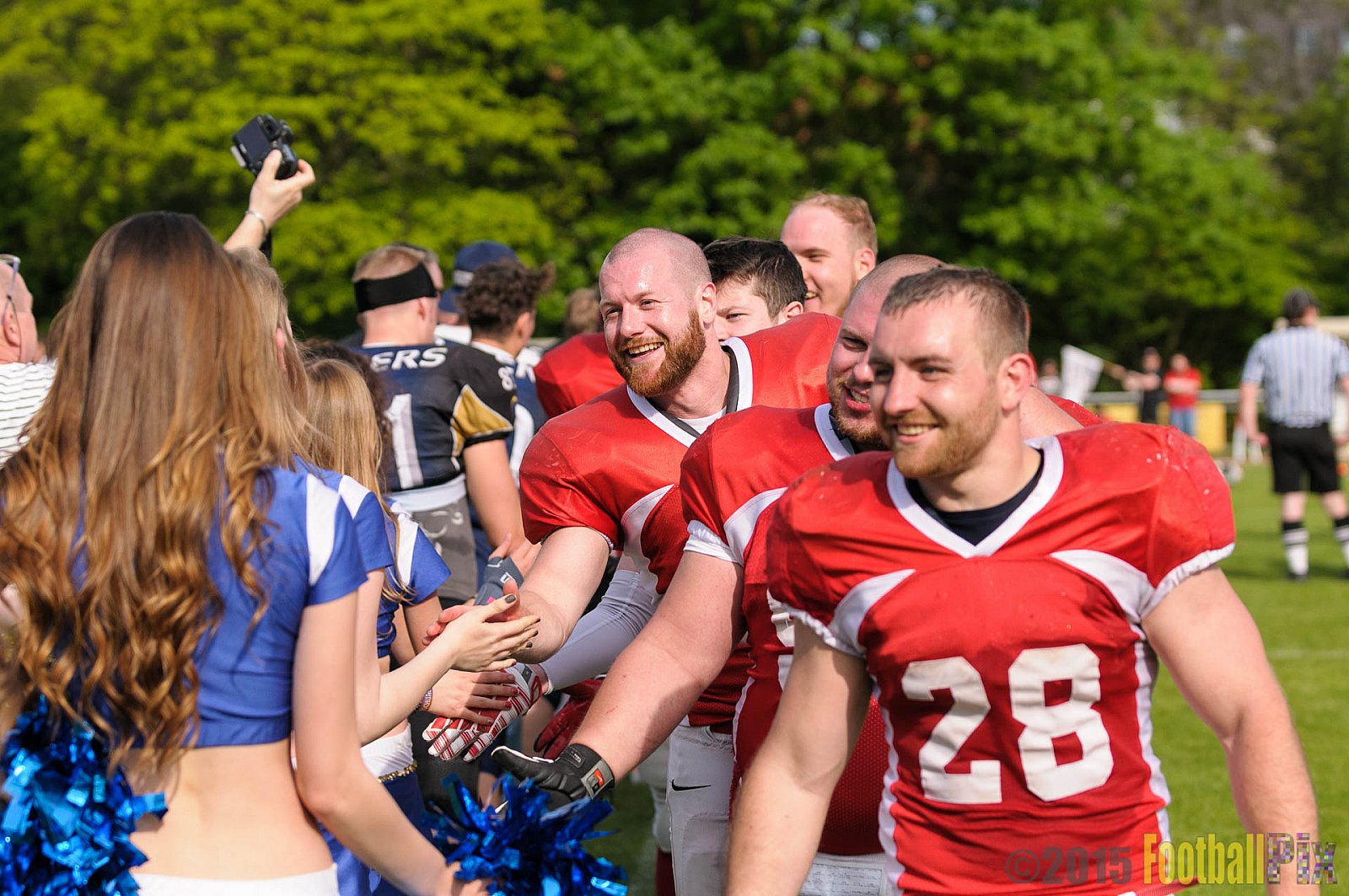 Schiefbahn Riders vs. Gelsenkirchen Devils - 10.05.2015 OL NRW: Schiefbahn Riders vs. Gelsenkirchen Devils (7:14)