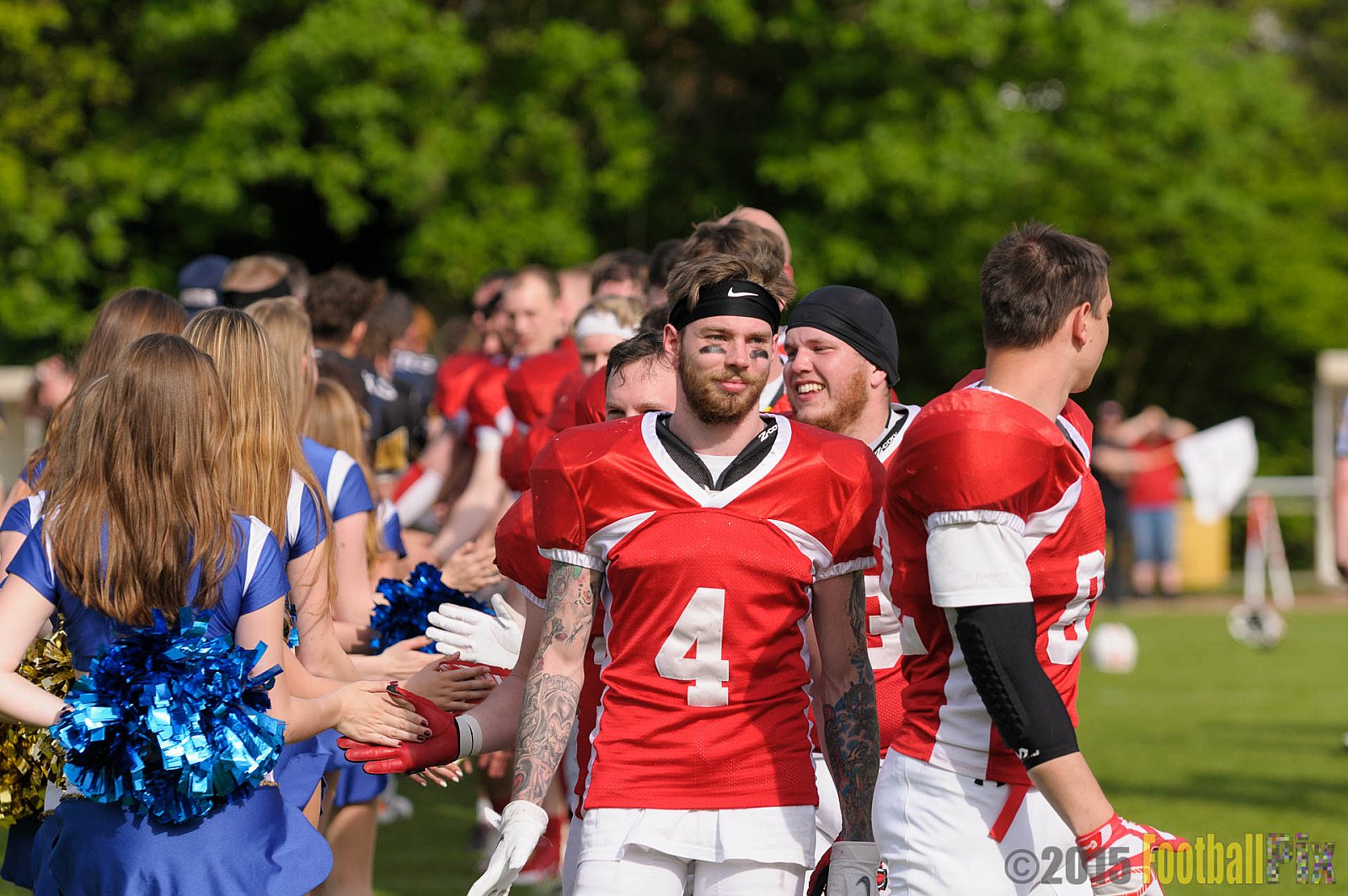 Schiefbahn Riders vs. Gelsenkirchen Devils - 10.05.2015 OL NRW: Schiefbahn Riders vs. Gelsenkirchen Devils (7:14)