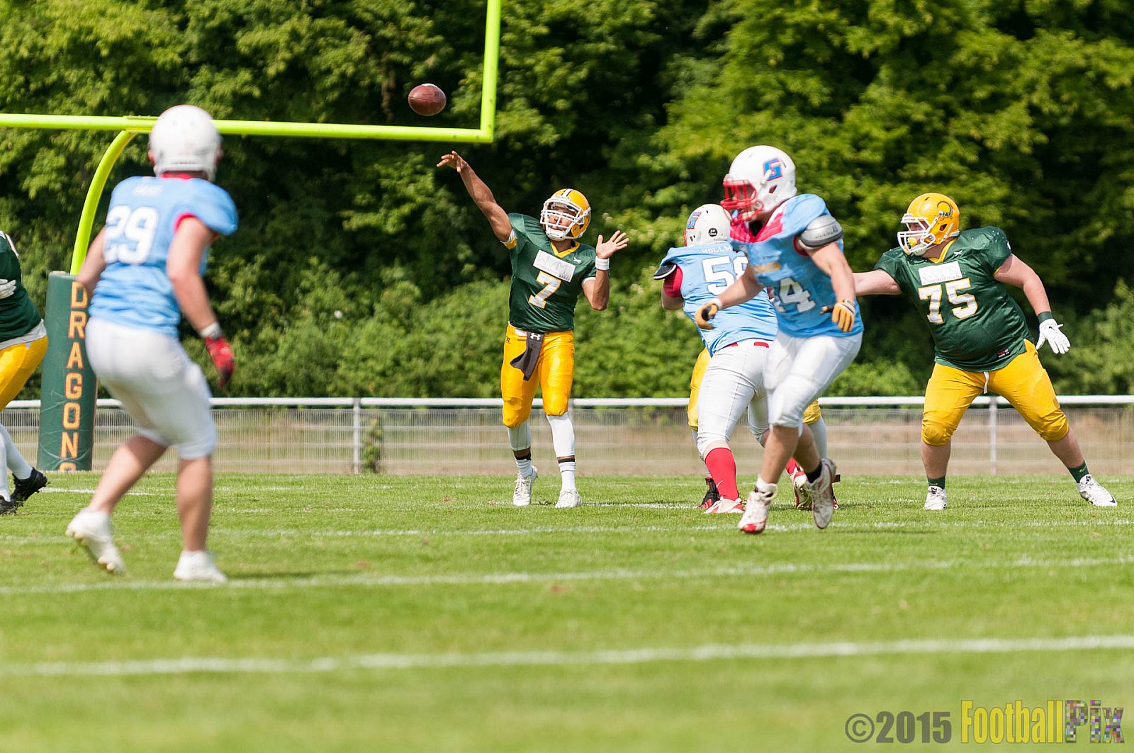 Cologne Crocodiles vs. Bonn Gamecocks - 24.05.2015 GFL2 Nord: Cologne Crocodiles vs. Bonn Gamecocks (18:8)