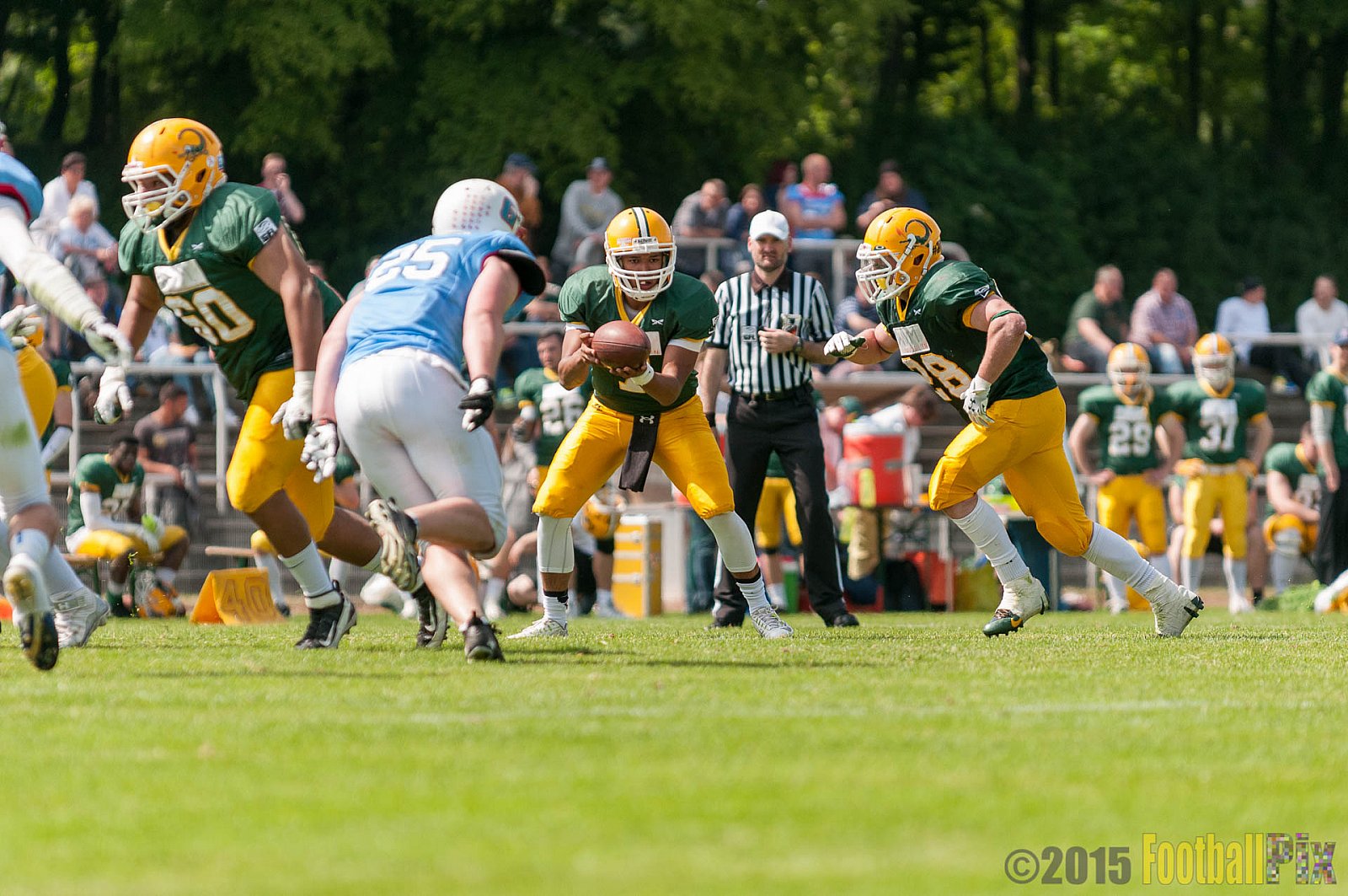 Cologne Crocodiles vs. Bonn Gamecocks - 24.05.2015 GFL2 Nord: Cologne Crocodiles vs. Bonn Gamecocks (18:8)