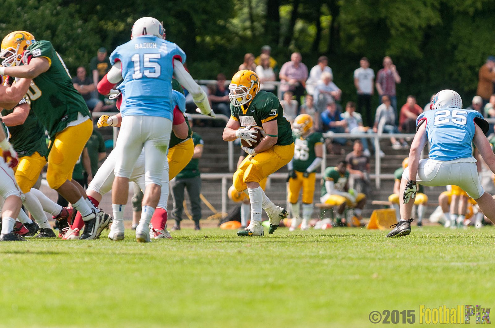 Cologne Crocodiles vs. Bonn Gamecocks - 24.05.2015 GFL2 Nord: Cologne Crocodiles vs. Bonn Gamecocks (18:8)