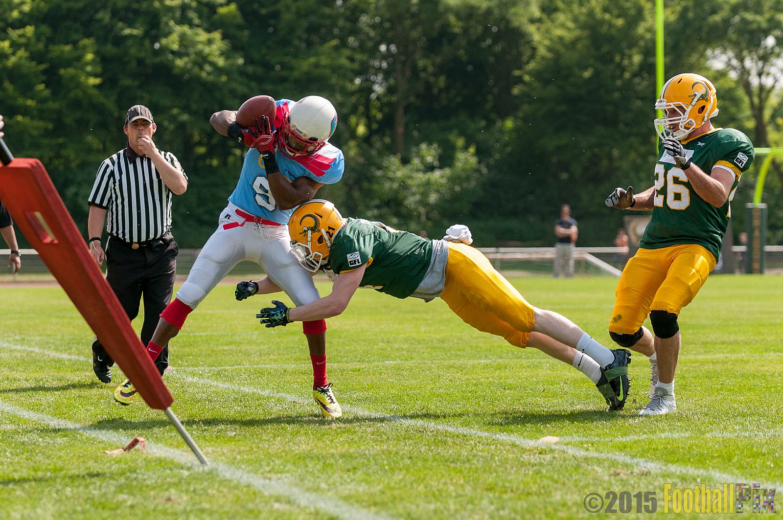 Cologne Crocodiles vs. Bonn Gamecocks - 24.05.2015 GFL2 Nord: Cologne Crocodiles vs. Bonn Gamecocks (18:8)