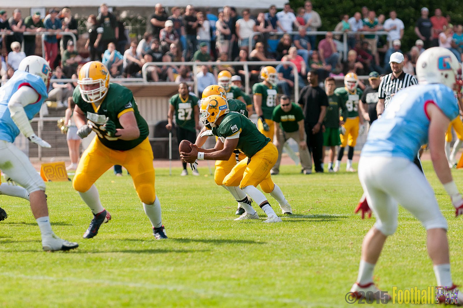 Cologne Crocodiles vs. Bonn Gamecocks - 24.05.2015 GFL2 Nord: Cologne Crocodiles vs. Bonn Gamecocks (18:8)