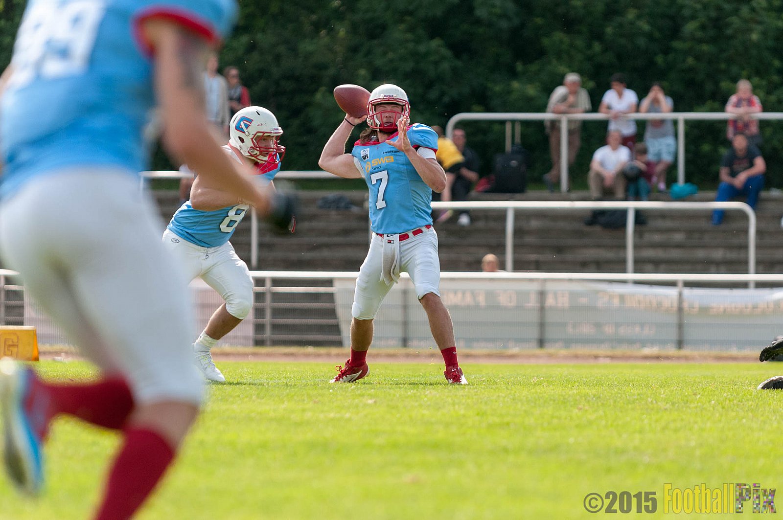 Cologne Crocodiles vs. Bonn Gamecocks - 24.05.2015 GFL2 Nord: Cologne Crocodiles vs. Bonn Gamecocks (18:8)
