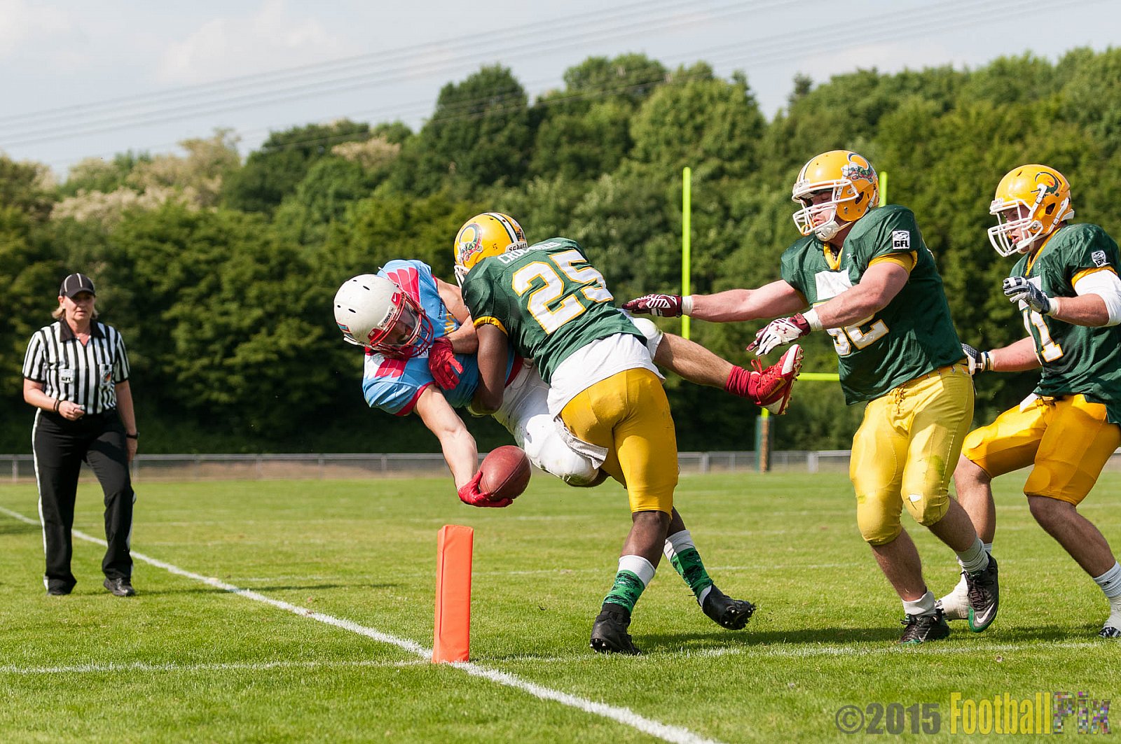 Cologne Crocodiles vs. Bonn Gamecocks - 24.05.2015 GFL2 Nord: Cologne Crocodiles vs. Bonn Gamecocks (18:8)