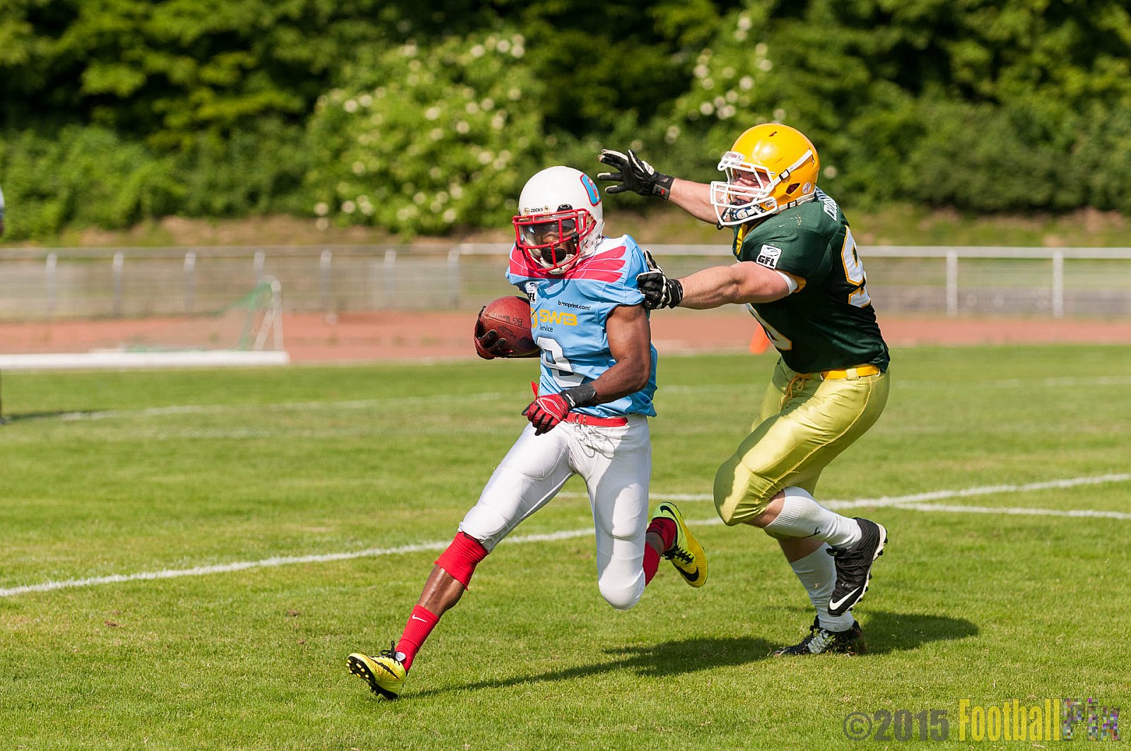 Cologne Crocodiles vs. Bonn Gamecocks - 24.05.2015 GFL2 Nord: Cologne Crocodiles vs. Bonn Gamecocks (18:8)