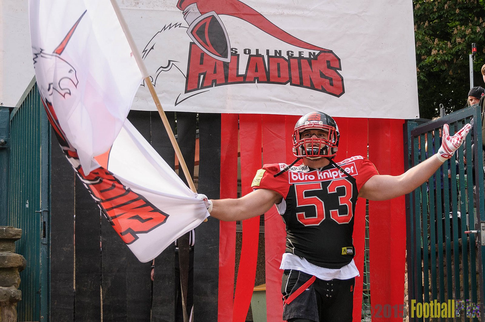 Solingen Paladins vs. Remscheid Amboss - 25.05.2015 RL NRW: Solingen Paladins vs. Remscheid Amboss (30:21)