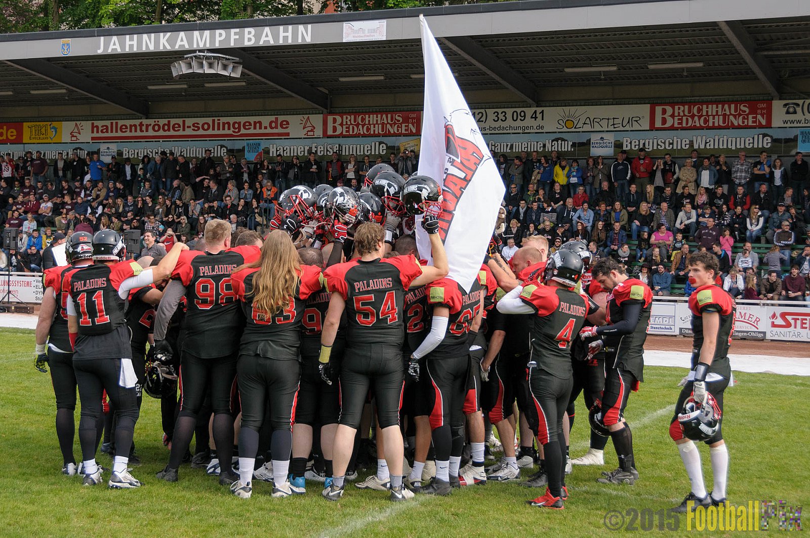 Solingen Paladins vs. Remscheid Amboss - 25.05.2015 RL NRW: Solingen Paladins vs. Remscheid Amboss (30:21)