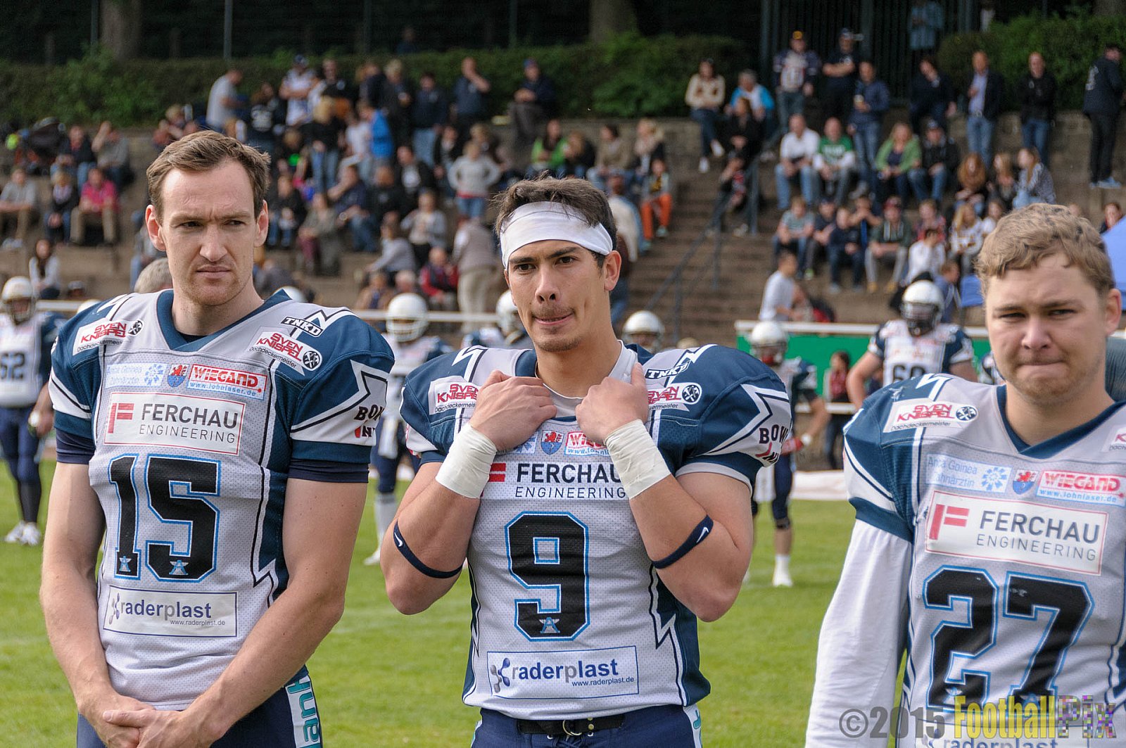 Solingen Paladins vs. Remscheid Amboss - 25.05.2015 RL NRW: Solingen Paladins vs. Remscheid Amboss (30:21)