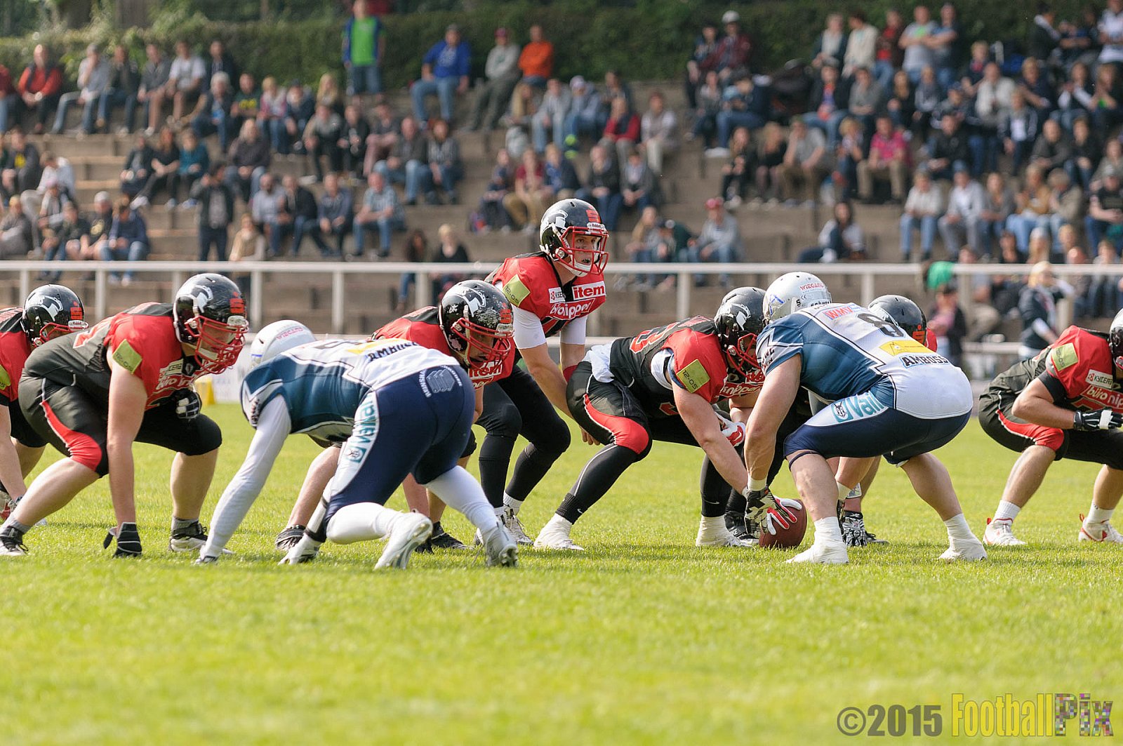 Solingen Paladins vs. Remscheid Amboss - 25.05.2015 RL NRW: Solingen Paladins vs. Remscheid Amboss (30:21)