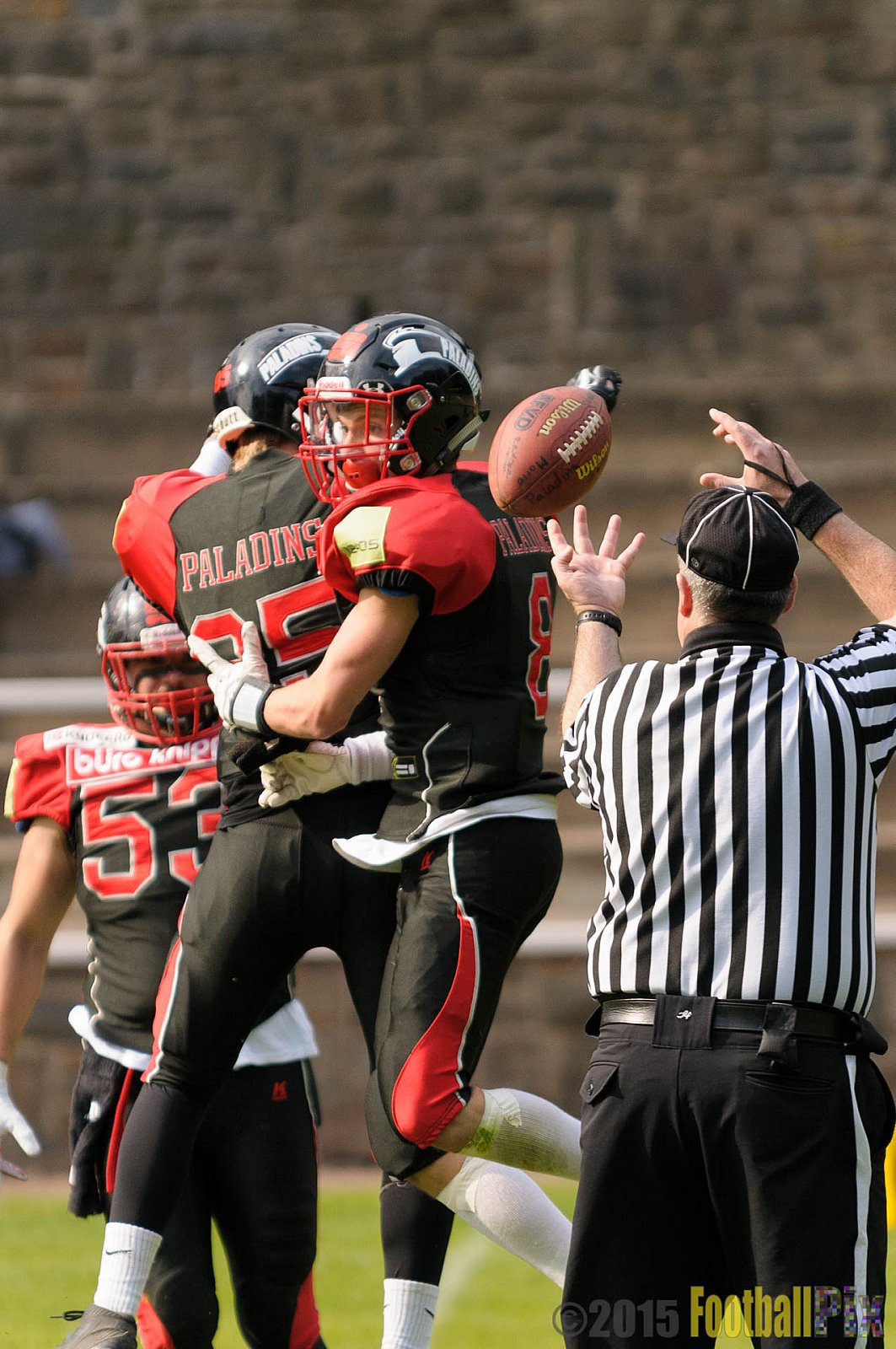 Solingen Paladins vs. Remscheid Amboss - 25.05.2015 RL NRW: Solingen Paladins vs. Remscheid Amboss (30:21)