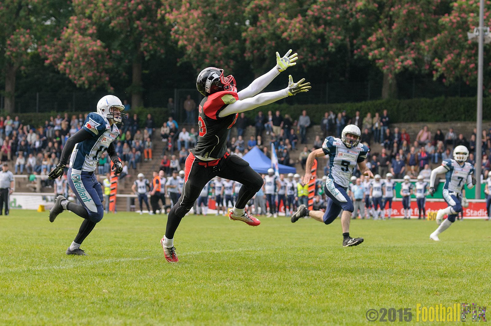 Solingen Paladins vs. Remscheid Amboss - 25.05.2015 RL NRW: Solingen Paladins vs. Remscheid Amboss (30:21)