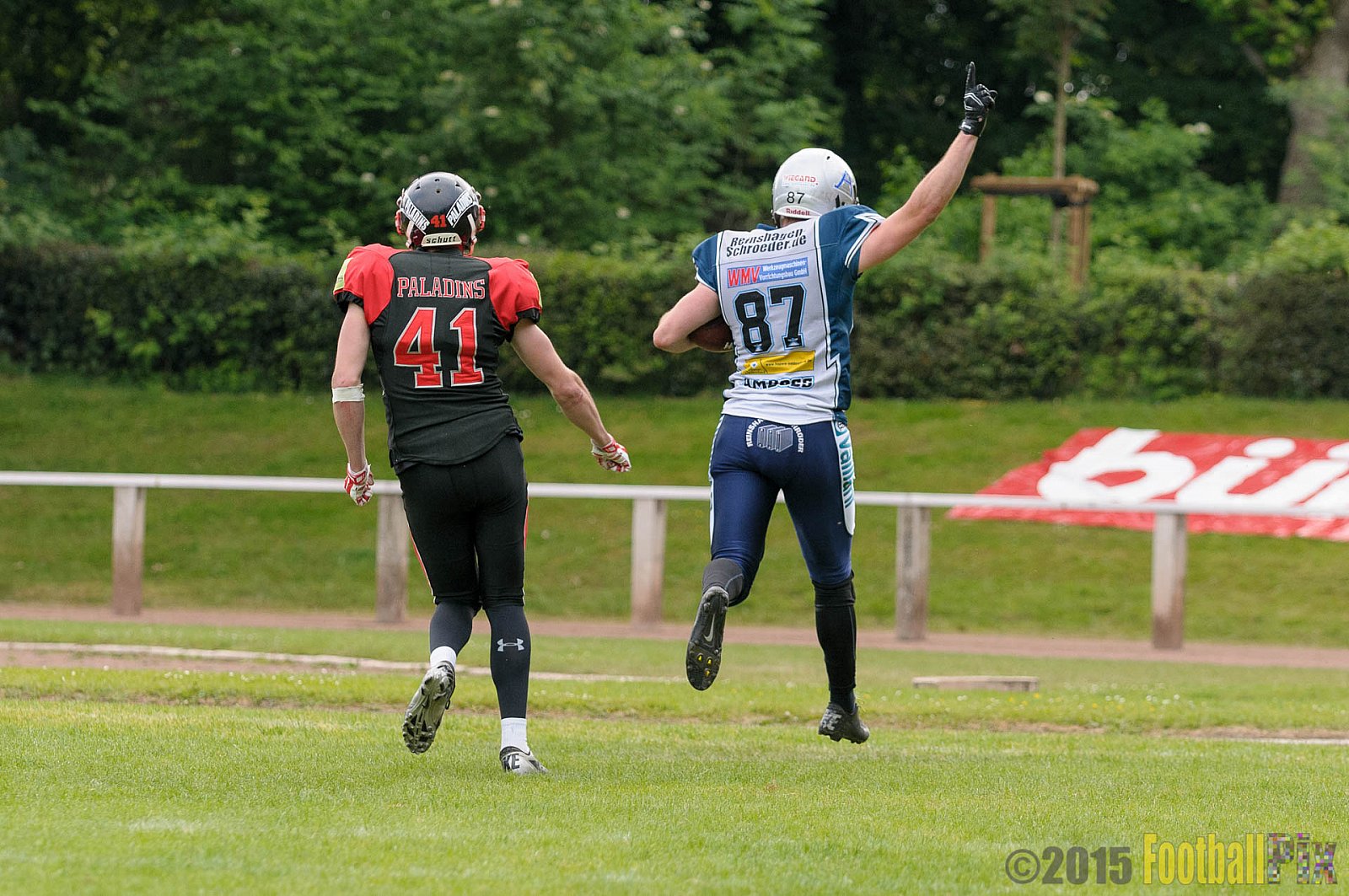 Solingen Paladins vs. Remscheid Amboss - 25.05.2015 RL NRW: Solingen Paladins vs. Remscheid Amboss (30:21)