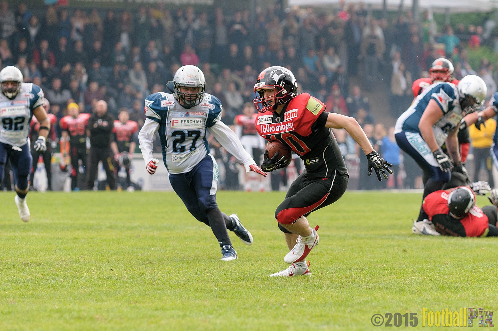Solingen Paladins vs. Remscheid Amboss - 25.05.2015 RL NRW: Solingen Paladins vs. Remscheid Amboss (30:21)