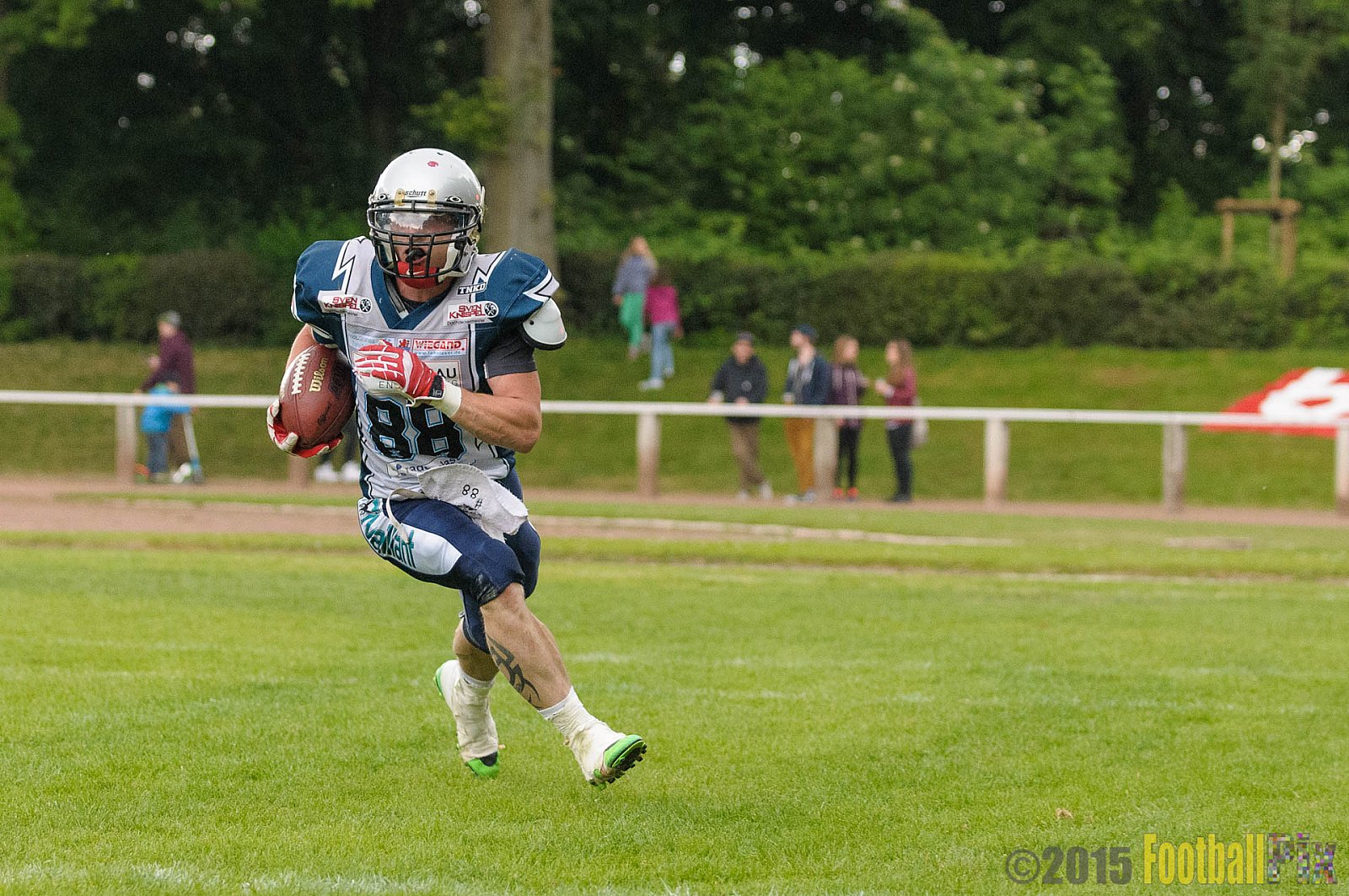Solingen Paladins vs. Remscheid Amboss - 25.05.2015 RL NRW: Solingen Paladins vs. Remscheid Amboss (30:21)