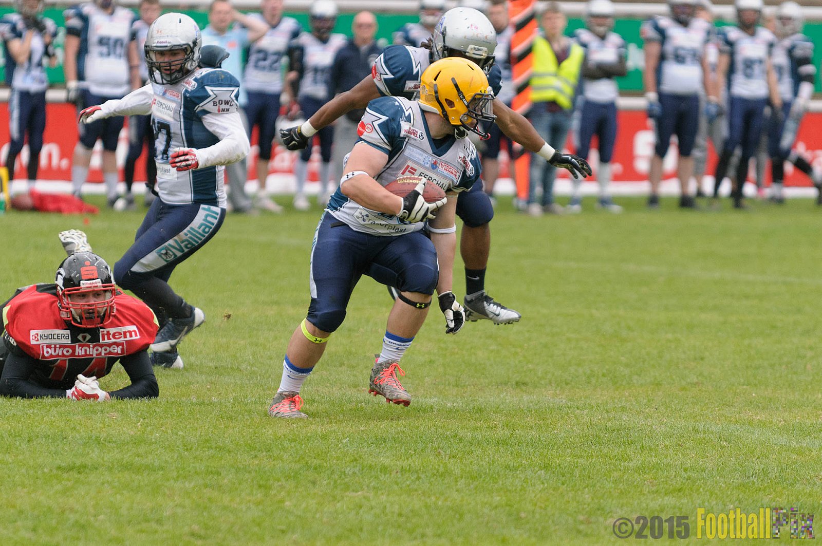 Solingen Paladins vs. Remscheid Amboss - 25.05.2015 RL NRW: Solingen Paladins vs. Remscheid Amboss (30:21)