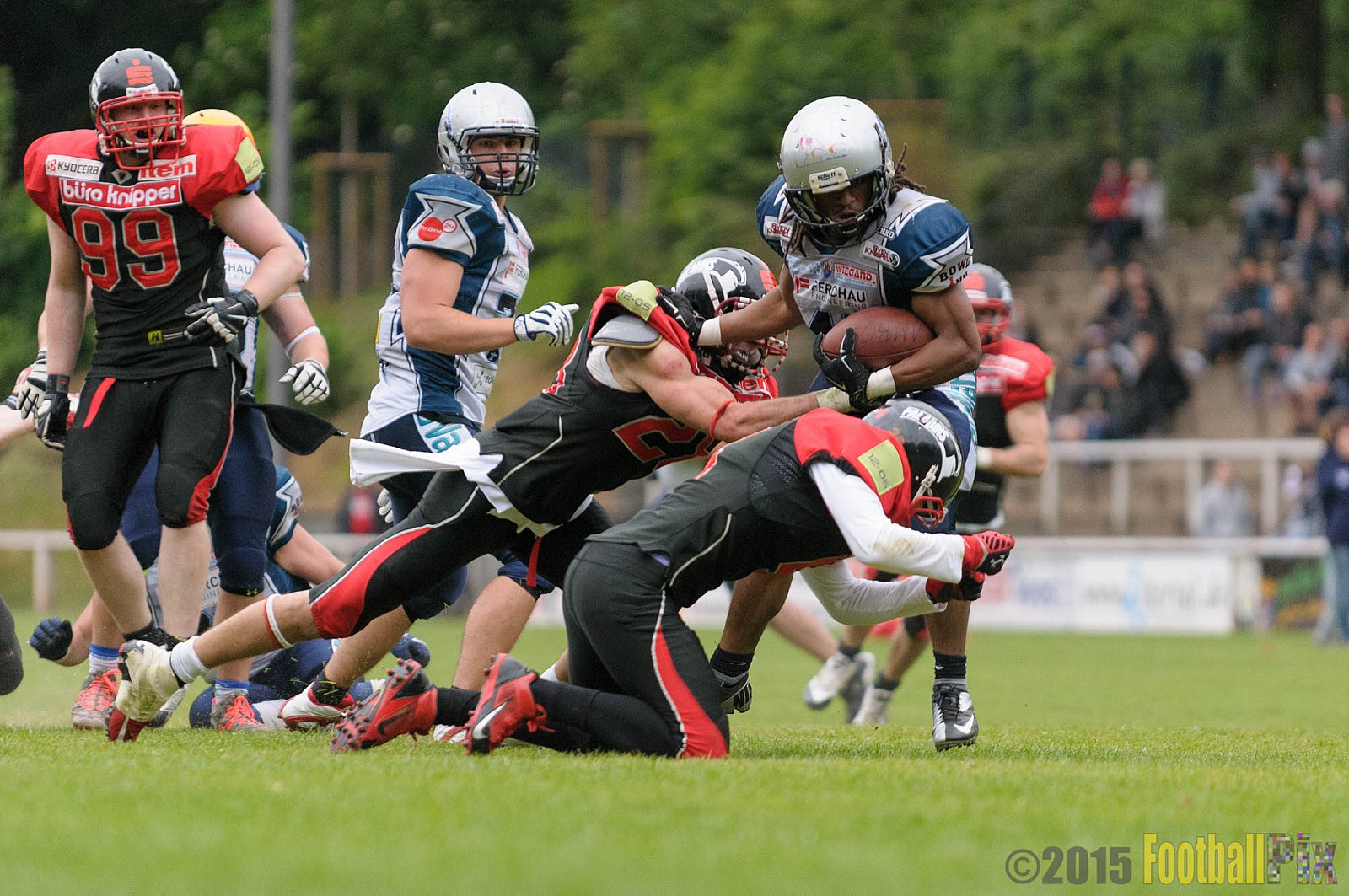 Solingen Paladins vs. Remscheid Amboss - 25.05.2015 RL NRW: Solingen Paladins vs. Remscheid Amboss (30:21)