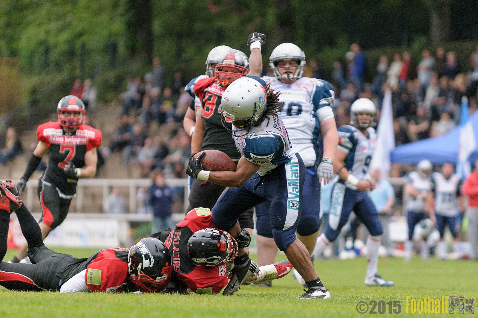 Solingen Paladins vs. Remscheid Amboss - 25.05.2015 RL NRW: Solingen Paladins vs. Remscheid Amboss (30:21)