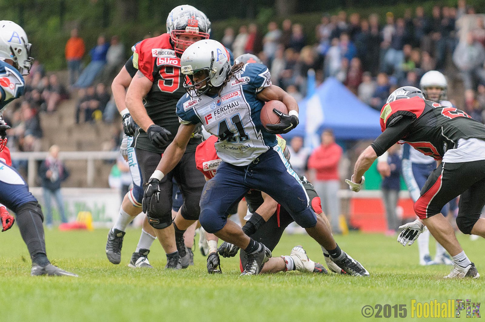 Solingen Paladins vs. Remscheid Amboss - 25.05.2015 RL NRW: Solingen Paladins vs. Remscheid Amboss (30:21)