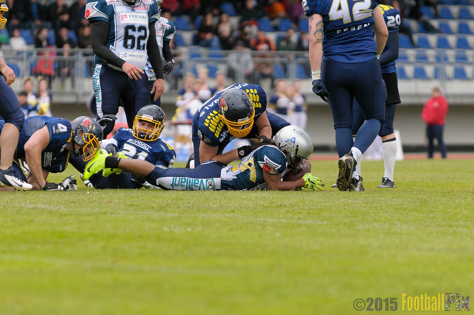 Essen Assindia Cardinals vs. Remscheid Amboss - 30.05.2015 RL NRW: Essen Assindia Cardinals vs. Remscheid Amboss (48:14)